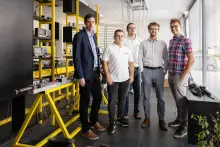 Oddělení Proudění v čele s Jiřím Vondálem