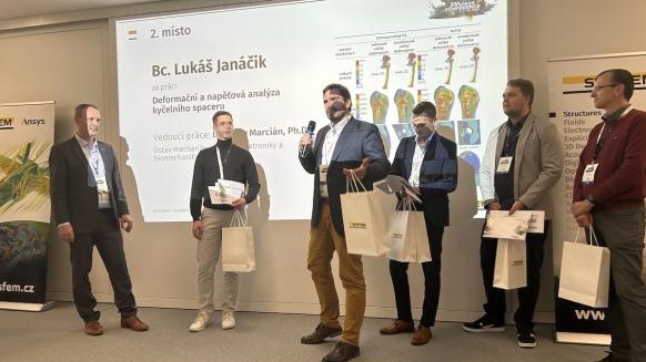 Předávání cen soutěže