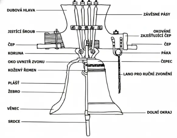 Části zvonu